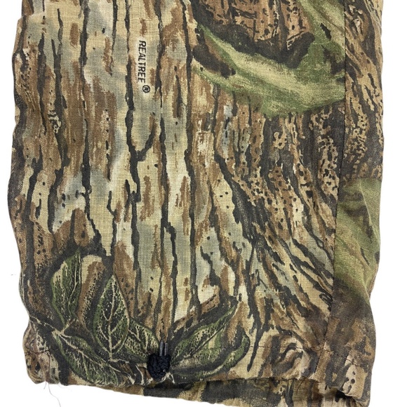 Realtree Gauze Lightweight Hunting Pants Large USA-Made Vtg Mens Camo Camouflage - Picture 3 of 9